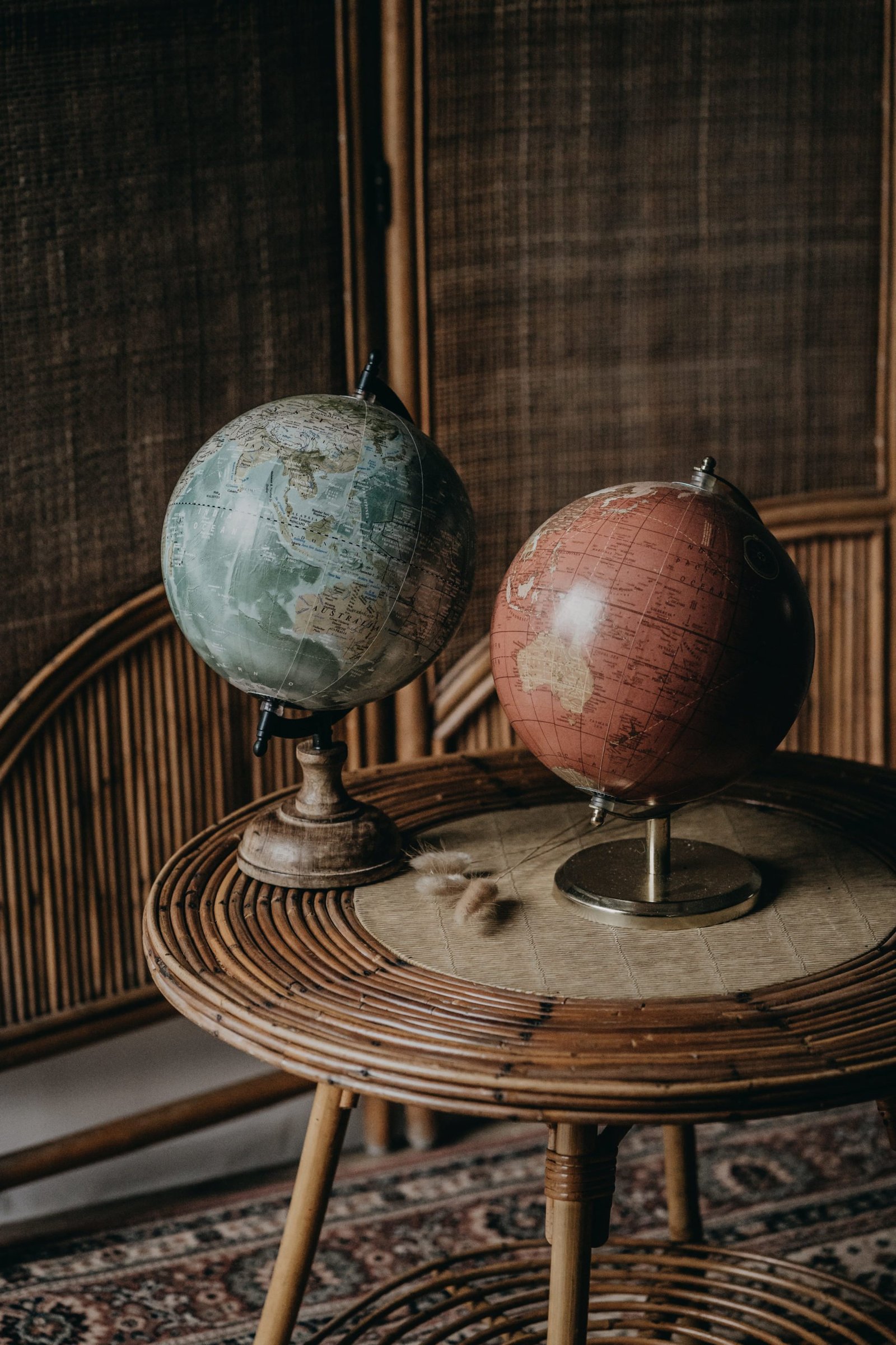 Atelier Chamaison agence évènementiel décoration location mariage Toulouse globes terrestres vintage