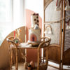 Atelier Chamaison agence évènementiel décoration location mariage Toulouse desserte vintage rotin