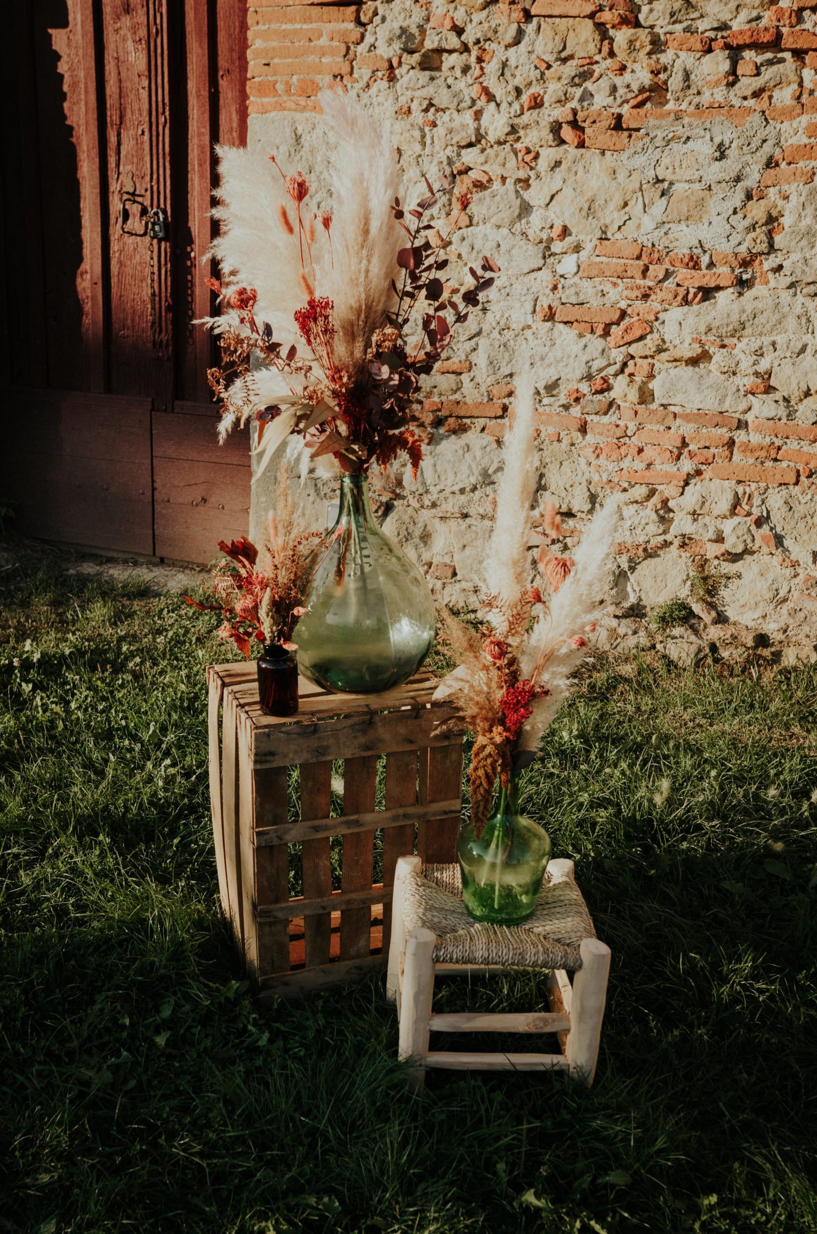 Atelier Chamaison agence évènementiel décoration location mariage Toulouse tabouret marocain