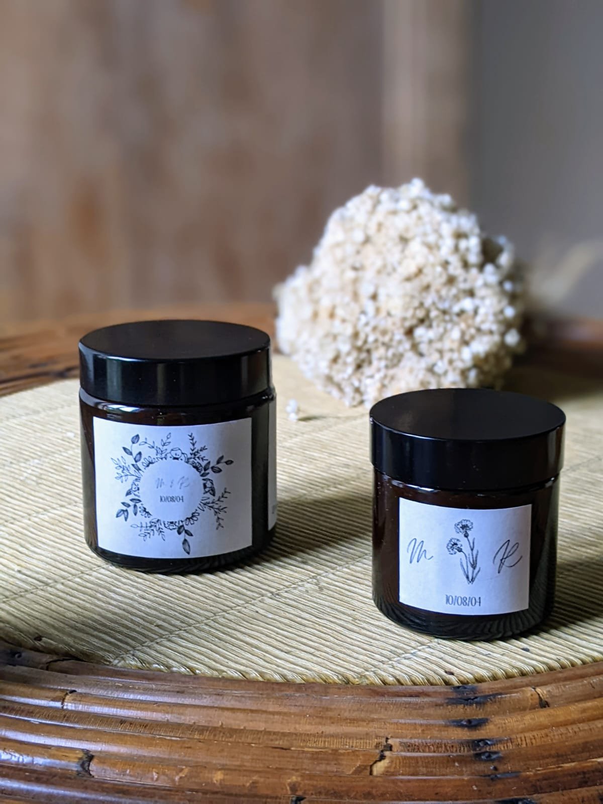 Atelier Chamaison agence évènementiel décoration location mariage Toulouse bougies personnalisables