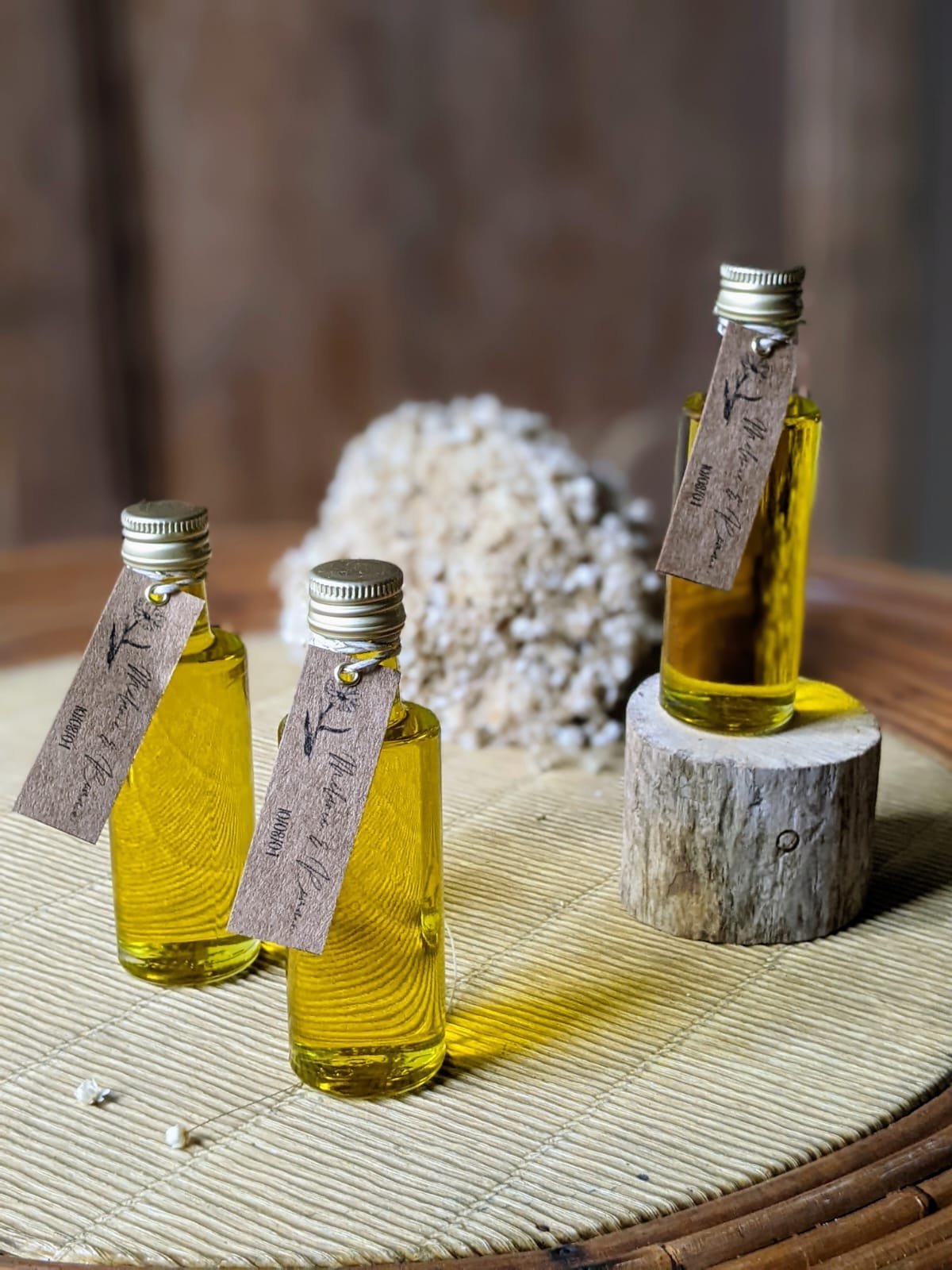 Atelier Chamaison agence évènementiel décoration location mariage Toulouse bouteilles huile d'olive Aude cadeaux